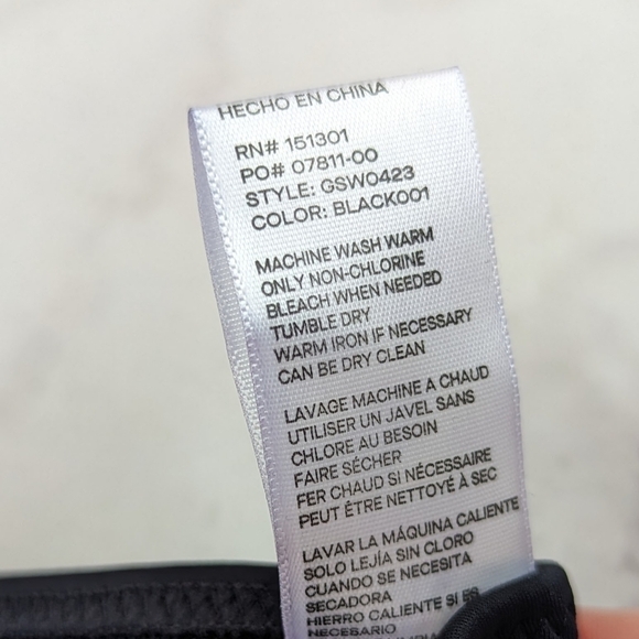 Good American Swim Bottom Women 6 3X Black Scuba Cheeky Bikini High Rise - Picture 9 of 13